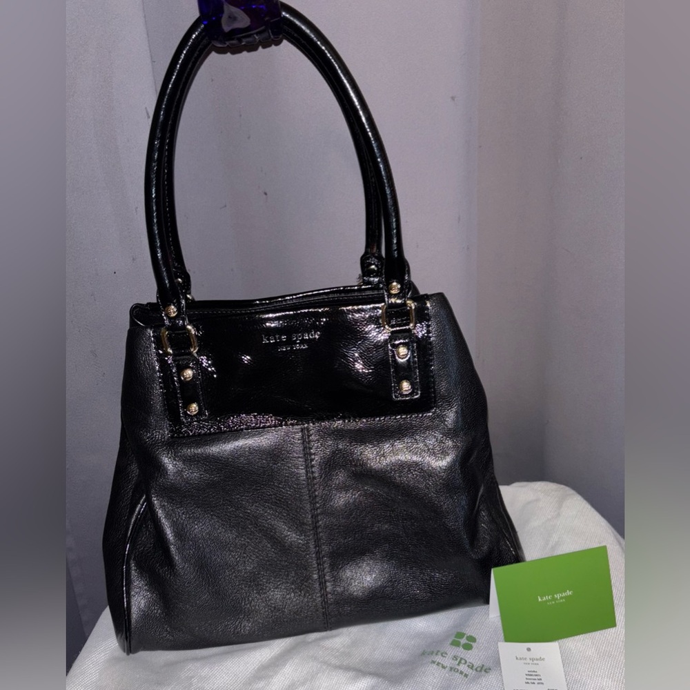 Kate Spade Black Leather Shoulder Bag